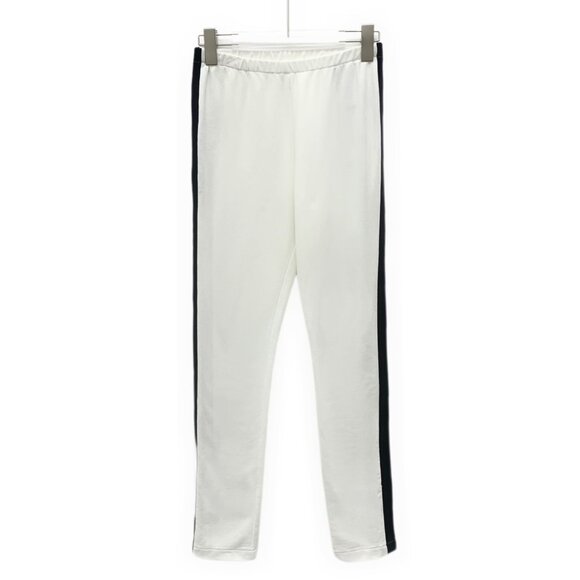 Prada White side-striped cotton hooded long-sleeve casual tracksuit - Picture 3 of 9